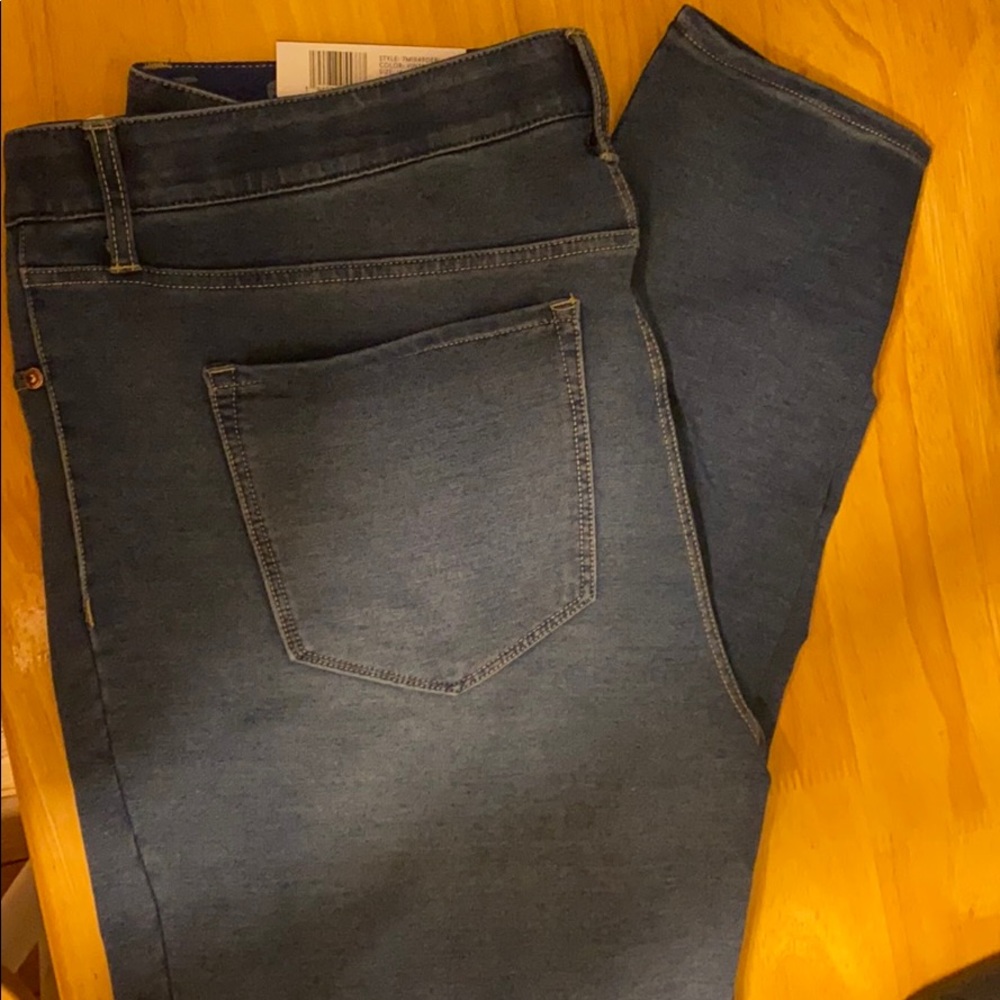 Denim Leggings NWOT